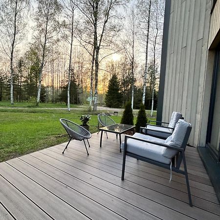 Albatross Getaway By The Sea, Spa And Forest With A Terrace Ķesterciems Exterior foto